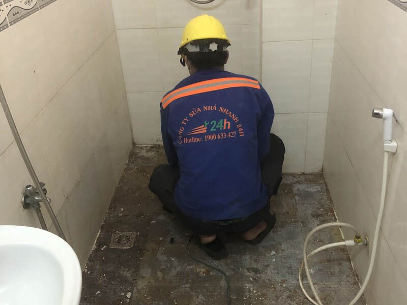 Cải tạo nhà vệ sinh tại Bình Tân