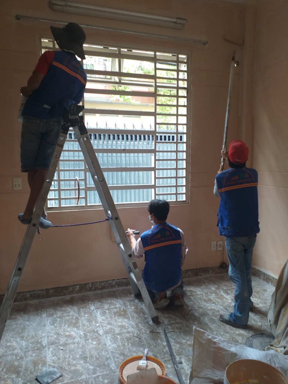 Dịch vụ sơn nhà uy tín tại TPHCM (2)