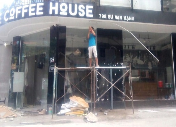 sửa chữa quán cafe 004
