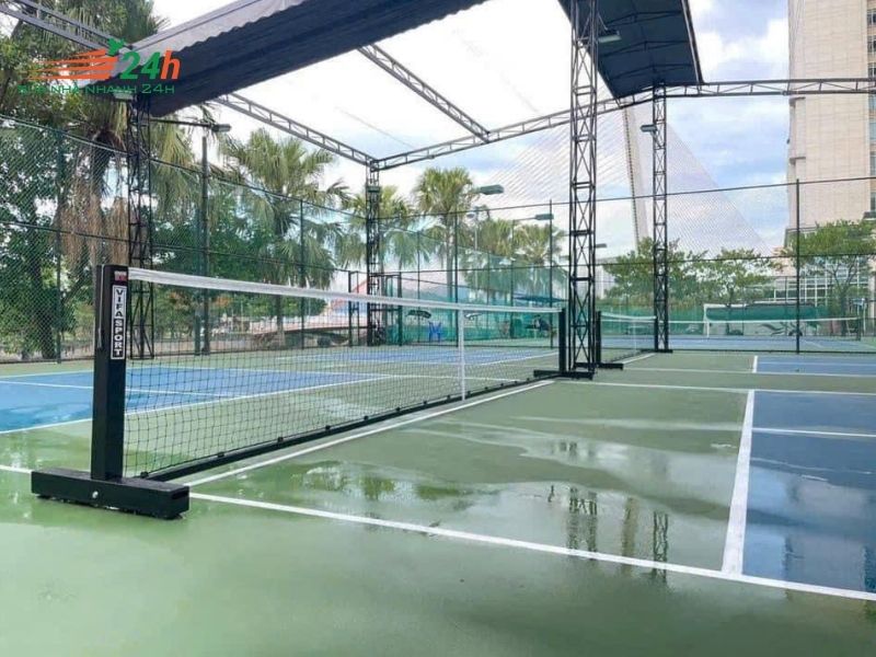 Thi công sân bóng Pickleball tại Thủ Đức